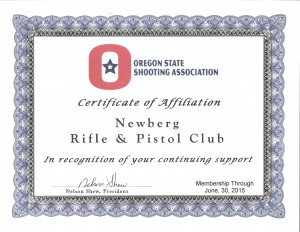 Oregon State Shooters Assn 2015